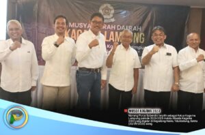 Musda Kagama Lampung 2023, Nanang Purus Subendro Terpilih Jadi Ketua