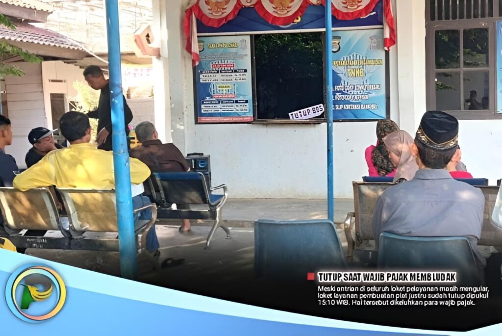 Tutup Lebih Awal, Layanan Pembuatan Plat Dikeluhkan