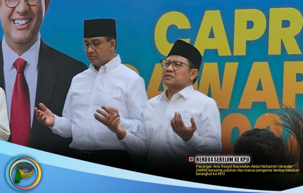 Daftar ke KPU Pakai Kemeja Putih, AMIN: Simbol Semangat Kerja!