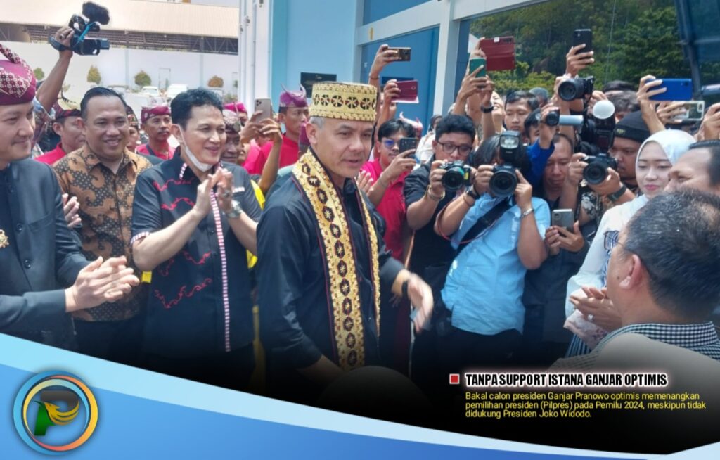 Tak Didukung Istana, Ganjar Optimis Menang