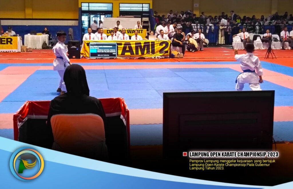 Lampung Open Karate Championsip 2023 Dimulai
