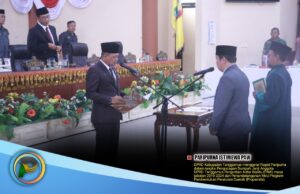 DPRD Tanggamus Gelar Dua Paripurna Sekaligus