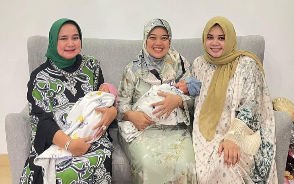 Aqiqah Bayi Kembar Nunik, Dihadiri Sejumlah Tokoh Nasional