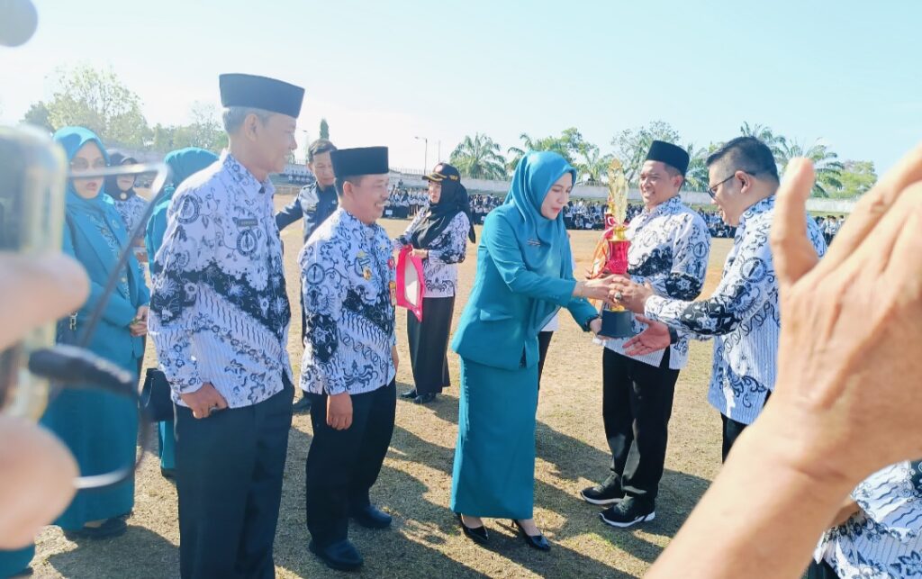 Peringatan HUT PGRI ke 78, Disdik Lampura Minta Guru Terus Berinovasi