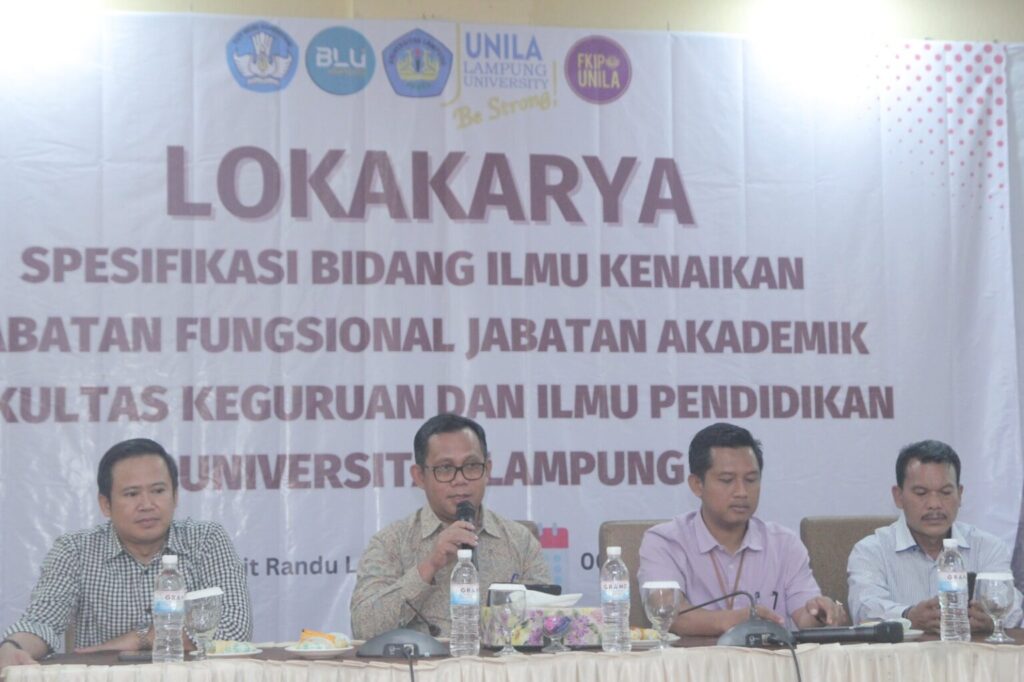 Lokakarya FKIP Unila: Memperkuat Kualifikasi Jabatan Fungsional dan Akademik Dosen