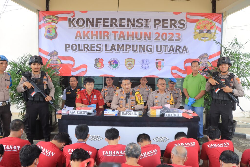 Kapolres Lampura Himbau Tak Ada Konvoi Malam Tahun Baru 2024
