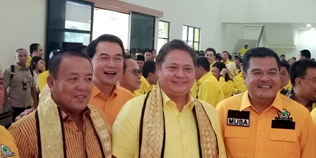 Muncul Dikonsolidasi Golkar Lampung, Azis Hindari Wartawan