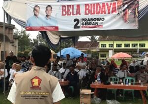 TKD Prabowo-Gibran Lampung Tampilkan Kuda Lumping Sampai Konser Koplo Gemoy