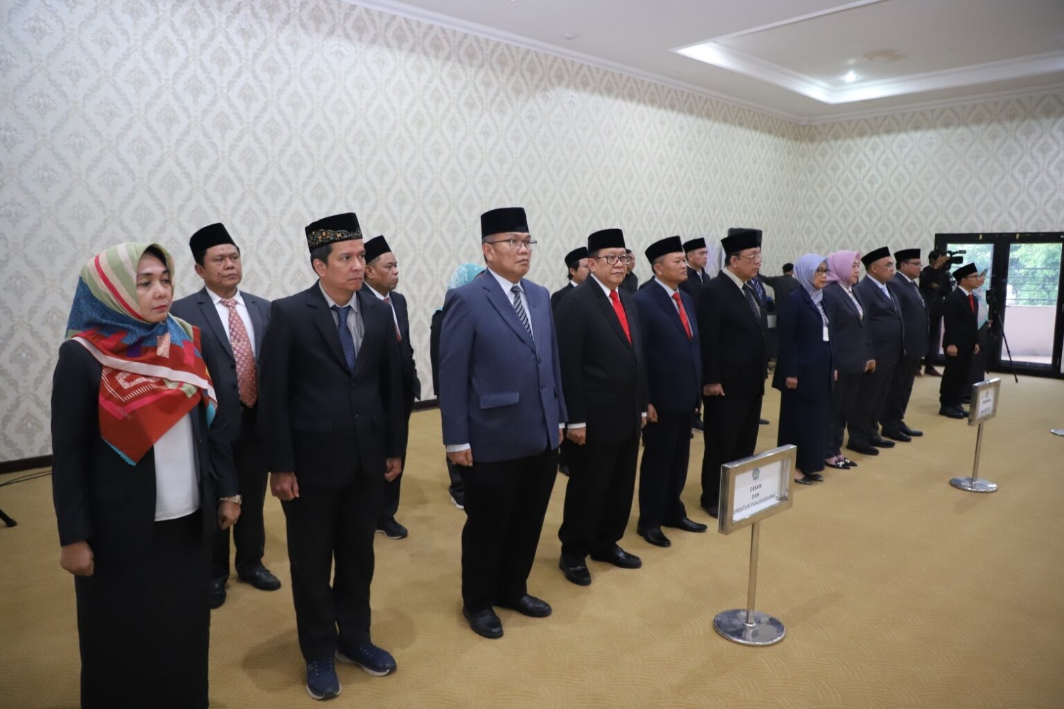 pelantikan pejabat unila