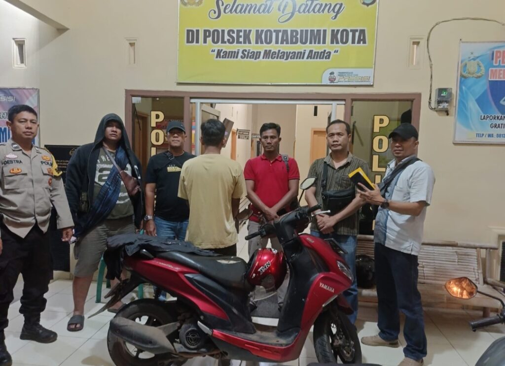 Polsek Kotabumi Amankan Pelaku Perampasan HP Siswa SD