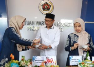 Peringati HPN, PWI Lampung Ingatkan untuk Jaga Kondusifitas