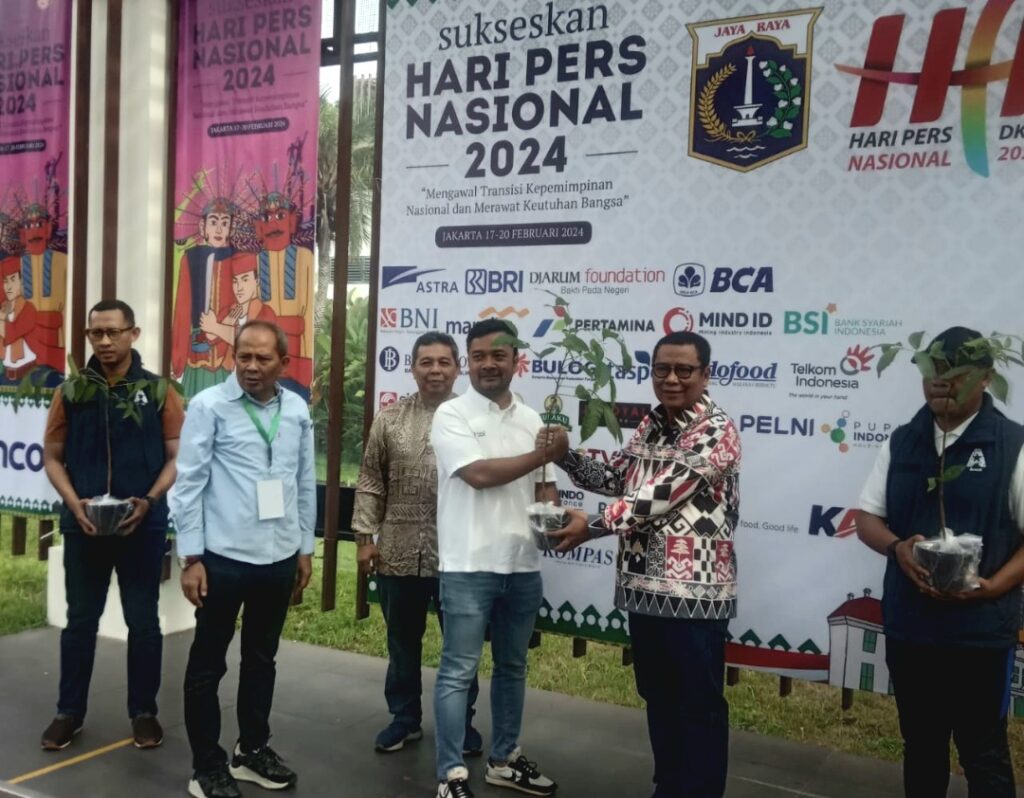 Berkah HPN 2024, Ancol Dapat 10.000 Bibit Pohon