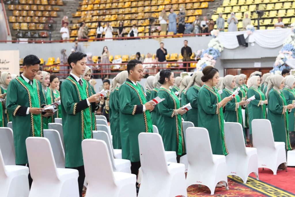 66 Dokter Baru Unila Disumpah di Tengah Bulan Ramadan