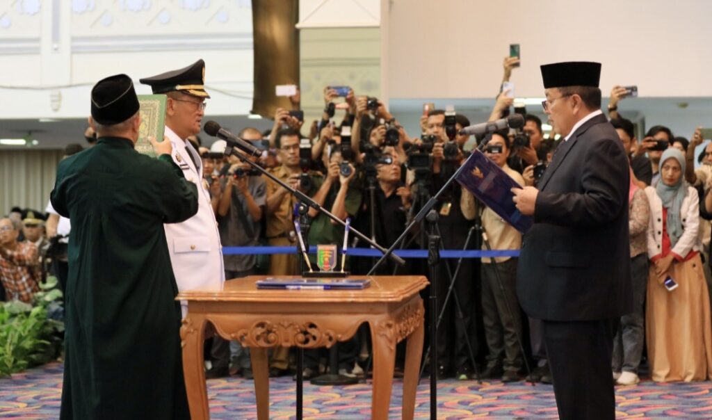Gubernur Lantik Aswarodi Sebagai Pj. Bupati Lampung Utara