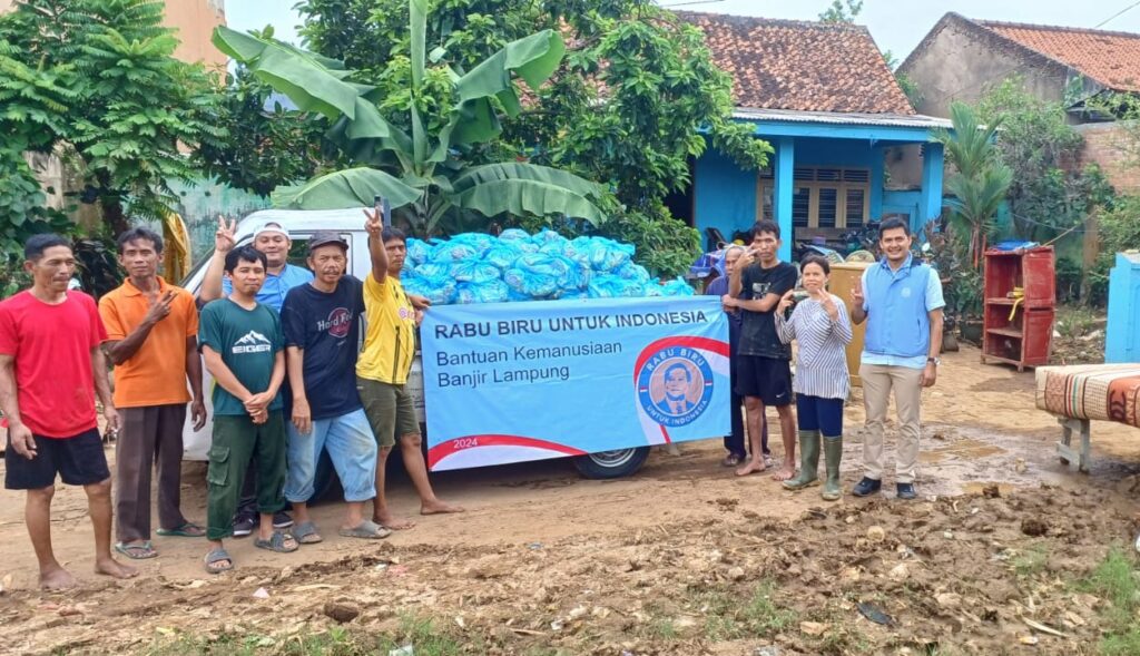 Banjir di Balam, Rabu Biru untuk Indonesia, Gerak Cepat Tangani Bencana