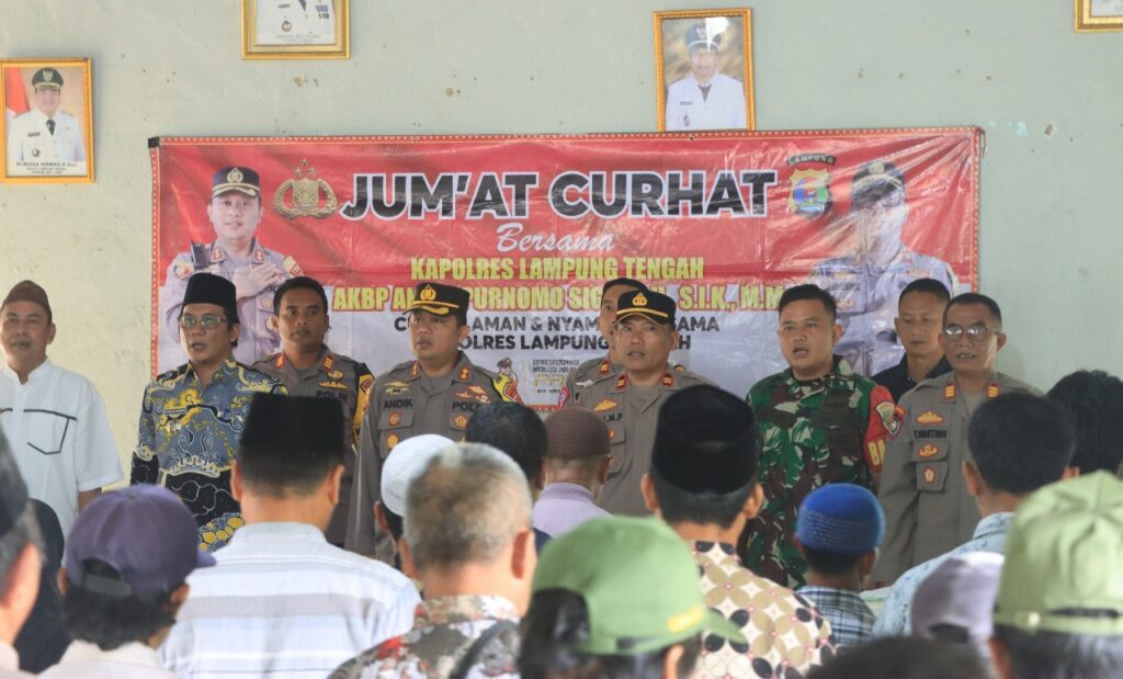 Jelang Pilkada 2024, Kapolres Lamteng Ajak Masyarakat Jaga Kerukunan