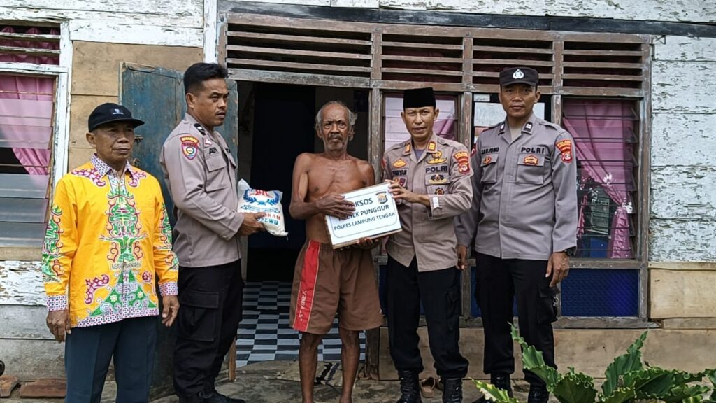 Berbagi di Bulan Suci, Polsek Punggur: Bentuk Kepedulian Institusi Polri