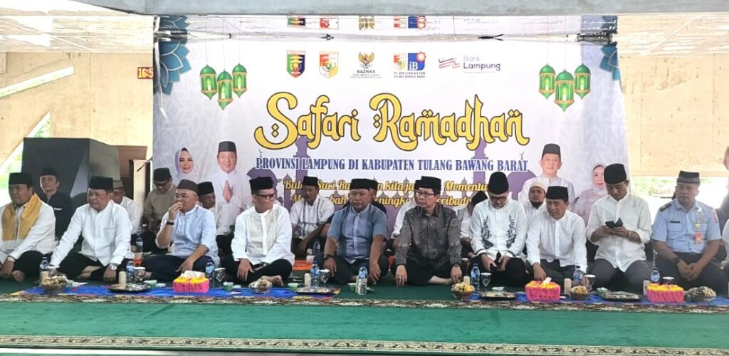 Rektor UIN RIL Turut Hadir dalam Safari Ramadhan Pemprov Lampung di Tubaba