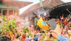 Pesona Idul Fitri di Lambar, Pj Bupati Ikut Meriahkan Pesta Sakura