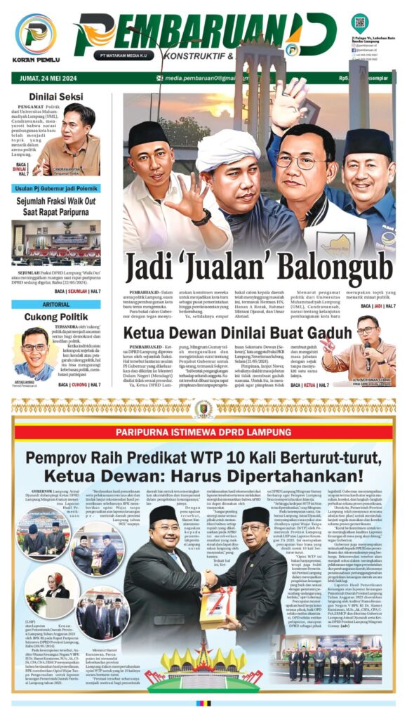 E-Koran Edisi Jumat, 24 Mei 2024