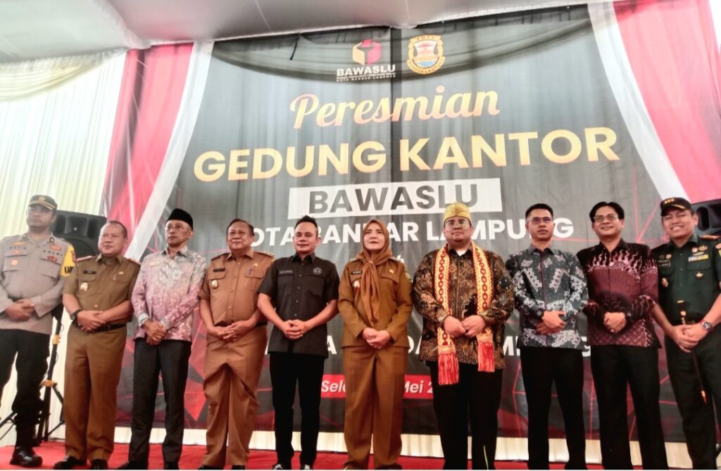 Resmikan Kantor Bawaslu Balam, Rahmad Bagja Ajak Cipayung Plus Ikut Kawal Pemilu