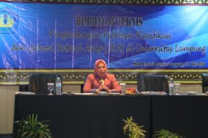 UPT Kearsipan Unila Gelar Bimtek Tentang Pedoman Klasifikasi dan JRA
