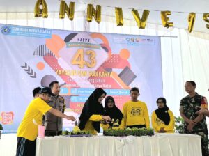 Jalan Sehat Semarakan HUT ke-43 Yayasan Budi Karya Natar