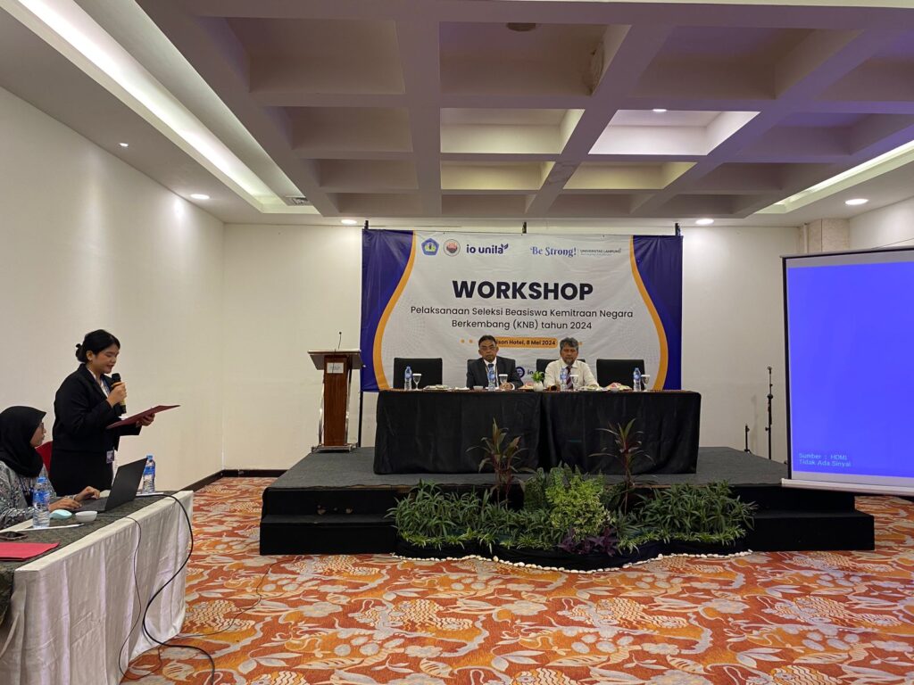 PKLI Unila Gelar Workshop Seleksi Beasiswa KNB 2024