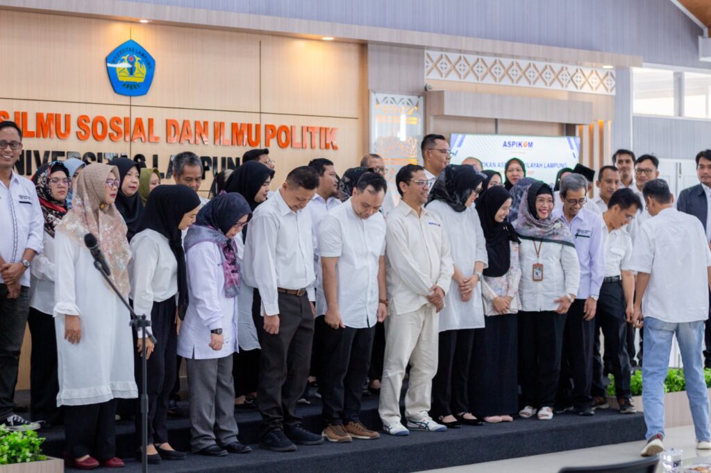 Aspikom Dilantik di FISIP Unila, Tingkatkan Mutu Pendidikan Ilmu Komunikasi