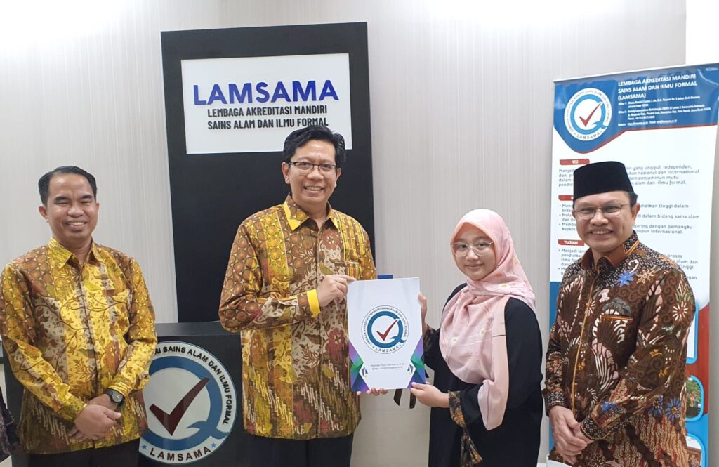 Prodi S1 Kimia UIN RIL Resmi Ter-Akreditasi dari LAMSAMA
