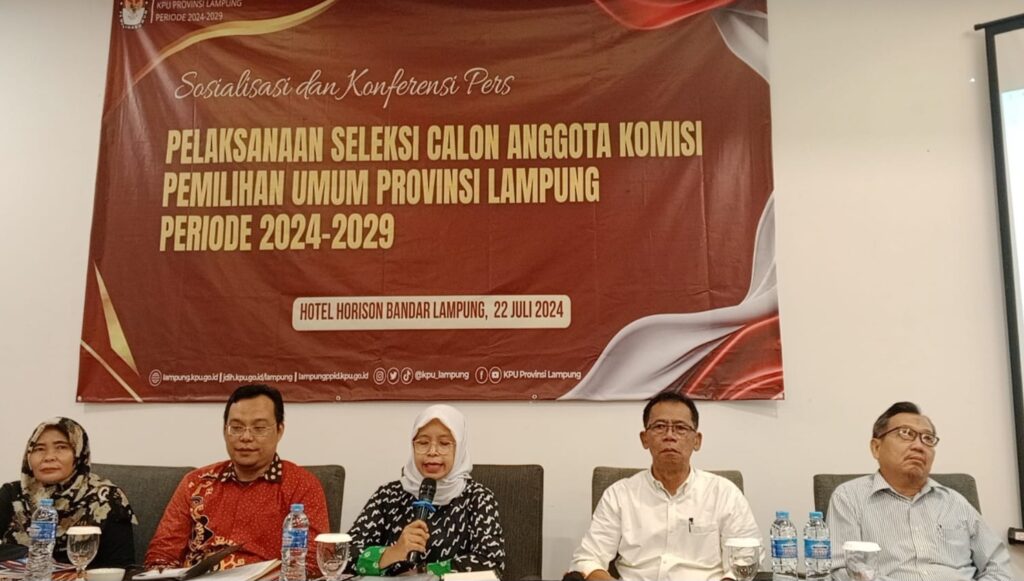 Pendaftaran KPU Lampung Ditutup, Minim Perempuan