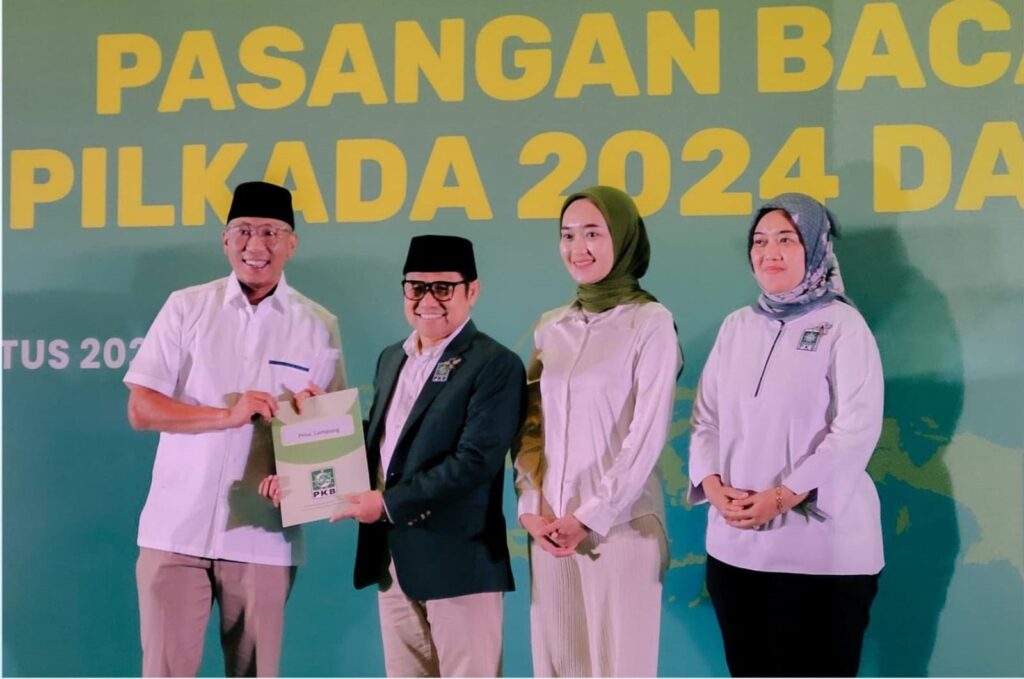 Mirza-Jihan dan Balonbup di Lampung di Rekom PKB