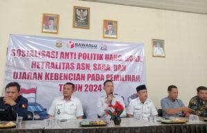 Bawaslu Balam Gelar Sosialisasi Cegah Politik Uang dan Hoaks