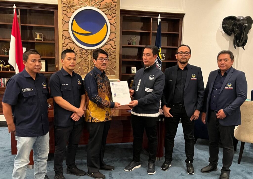 Nasdem Beri Rekom Hamartoni Ahadis Di Pilkada Lampura