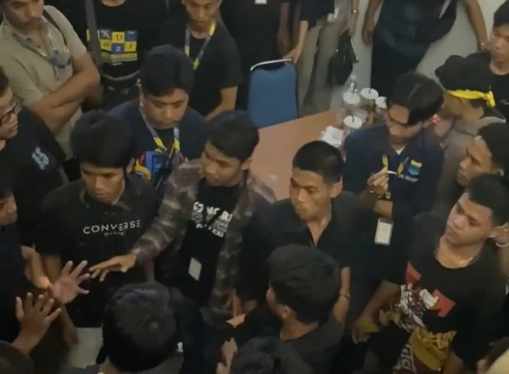 Sempat Tertunda, Kongres PMII XXI di Palembang Kembali Ricuh