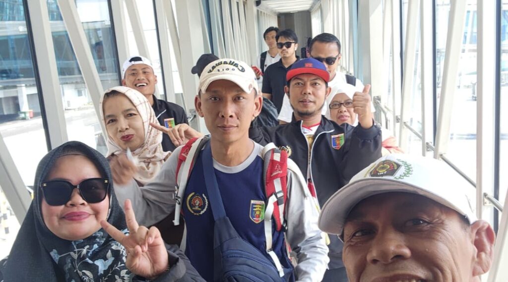 PWI Lampung Kirim 100 Orang Kontingen ke Porwanas Kalsel, Targetkan Posisi 3 Besar