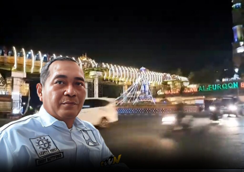 Finishing, JPO Siger Milenial Siap Menjadi Ikon Baru Kota