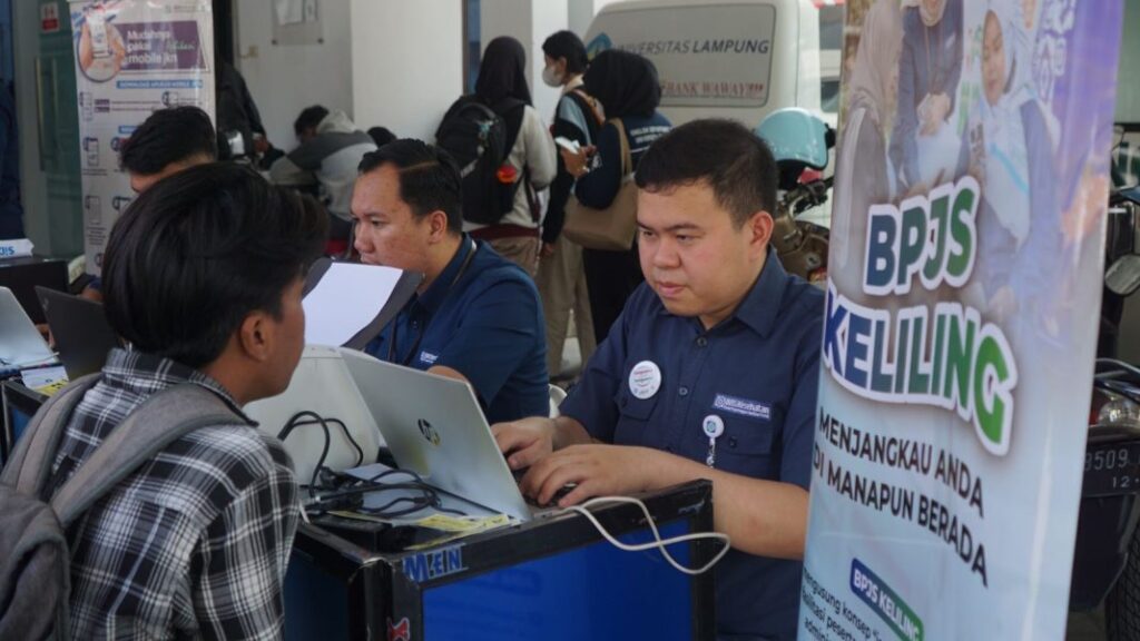 BPJS Keliling Berikan Layanan Gratis di Klinik Unila untuk Mahasiswa