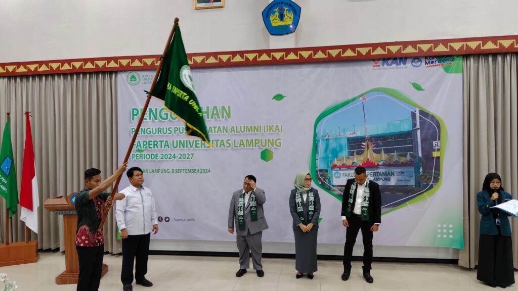 Pengukuhan IKA FP Unila, Komitmen untuk Pertanian dan Almamater