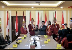 Lanjutkan Pembangunan Masjid Kota Baru, Mahasiswa Teknokrat Sumbangan Rp150 Juta