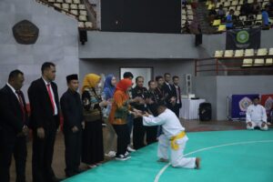Unila Gelar Kejuaraan Nasional Pencak Silat Piala Rektor II 2024, Junjung Tinggi Sportivitas