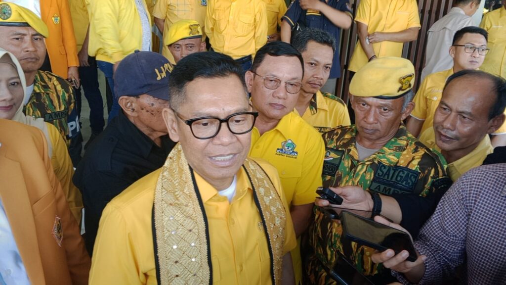 Adies Kadir Pertegas Golkar Lampung Solid untuk Mirza-Jihan