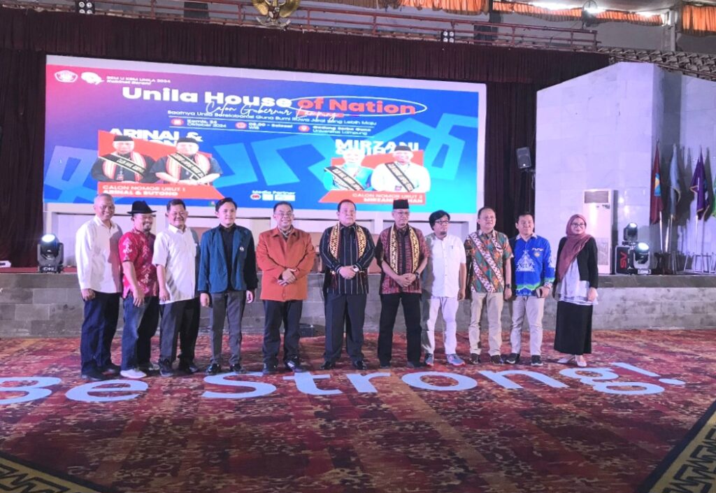 Arinal-Sutono dan Rahmat-Jihan Saling Adu Gagasan di Unila