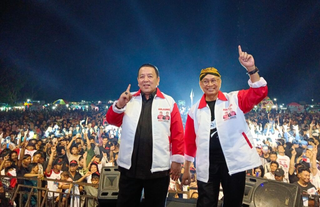 Setelah Lamtim, Ardjuno Hibur Ribuan Rakyat Lampung Tengah
