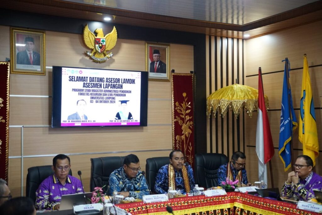 Prodi S-2 Administrasi Pendidikan FKIP Unila Laksanakan Asesmen Lapangan untuk Peningkatan Mutu