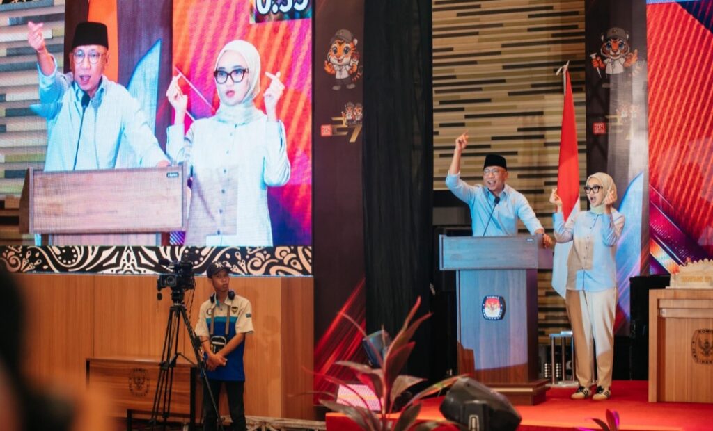 Mirza-Jihan Siap Hadapi Debat Pertama Pilgub Lampung