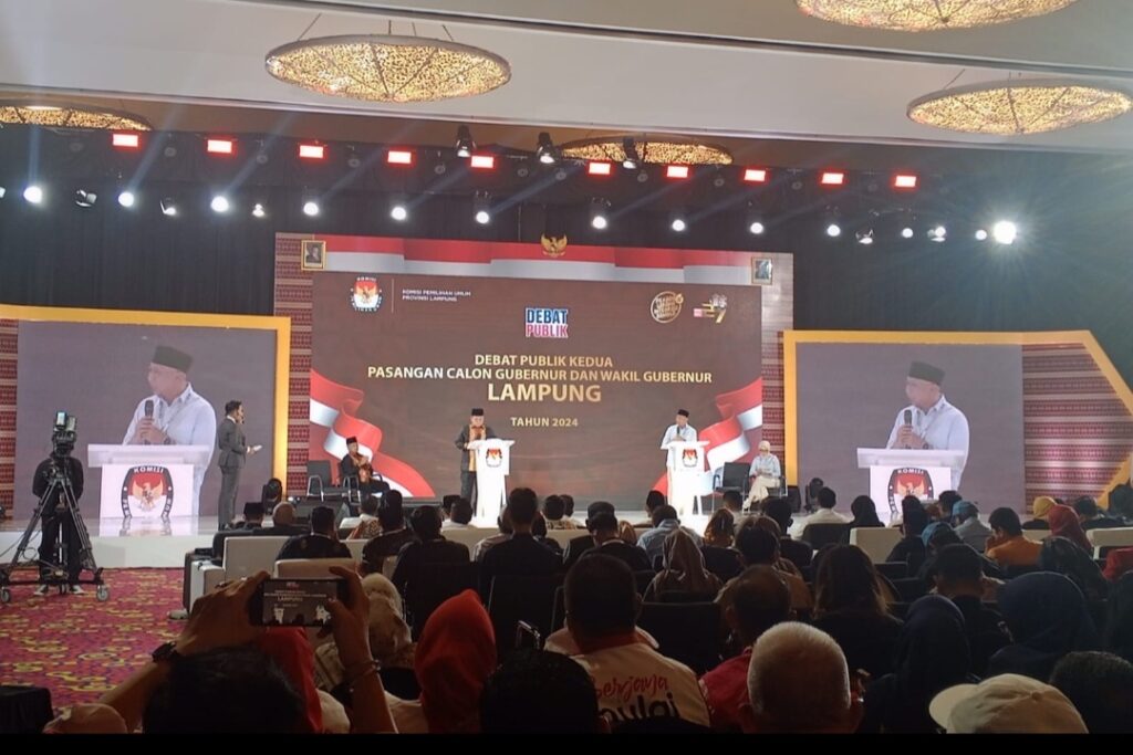 Debat Pilgub II, Ardjuno-Mirza Jihan Beradu Visi Misi