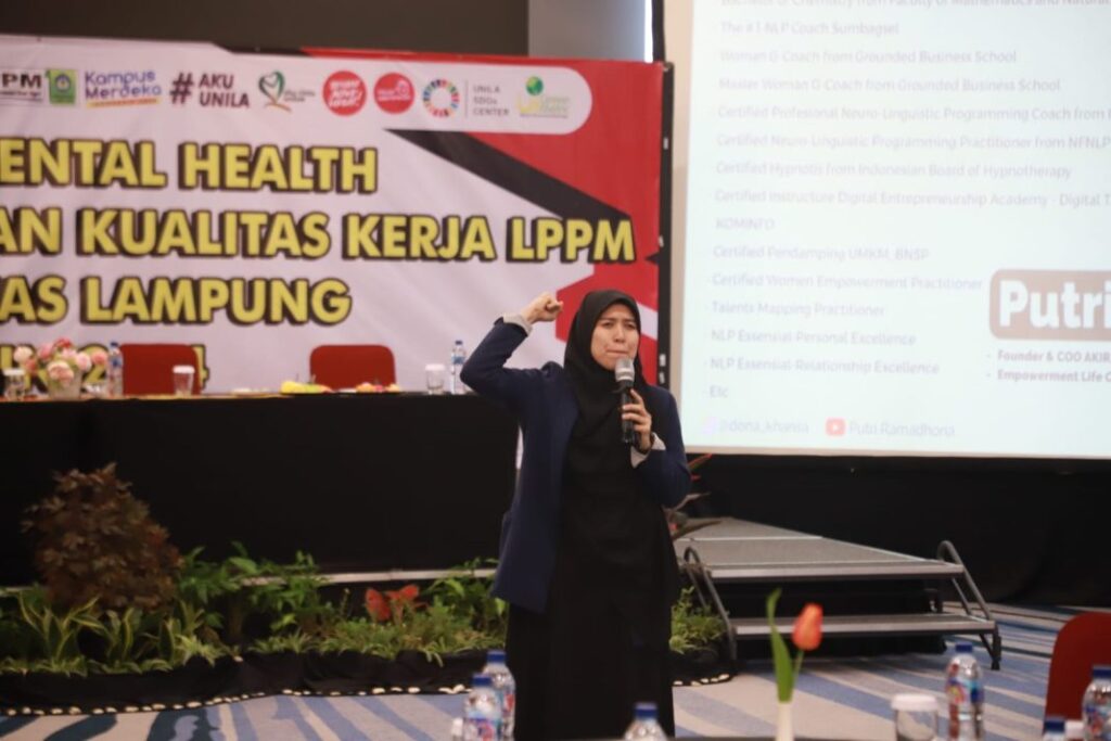 Unila Gelar Seminar Kesehatan Mental untuk Tingkatkan Kualitas Kerja Pegawai
