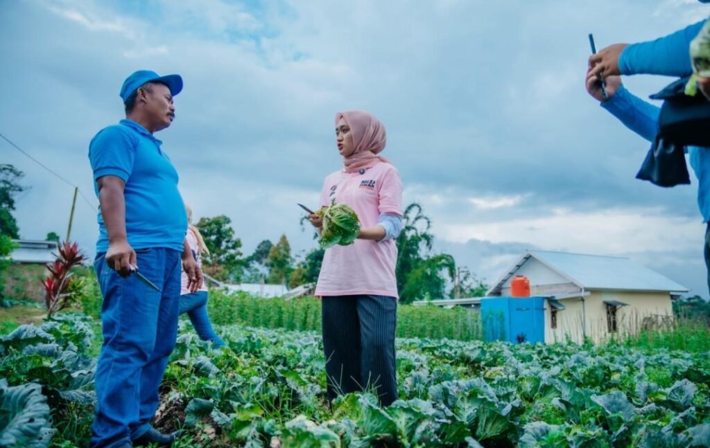 Camping dan Dialog Bersama Petani, Jihan Nurlela Gaet Simpati Warga Lambar