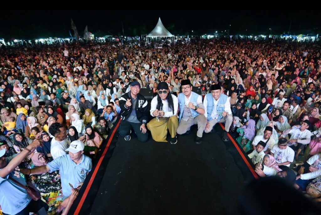 Gus Miftah Dampingi Mirza Silaturahmi Kebangsaan di Lampura